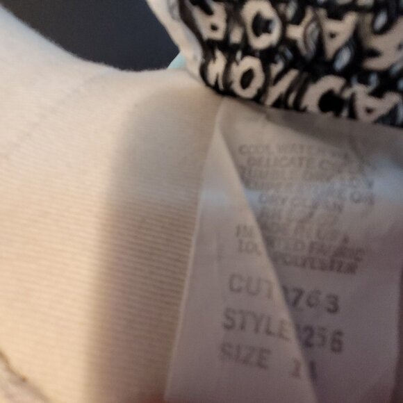 Vintage Monica Richards Dress With Belt Polyester Secretary 70s 80s Floral VTG 1 - Picture 10 of 10